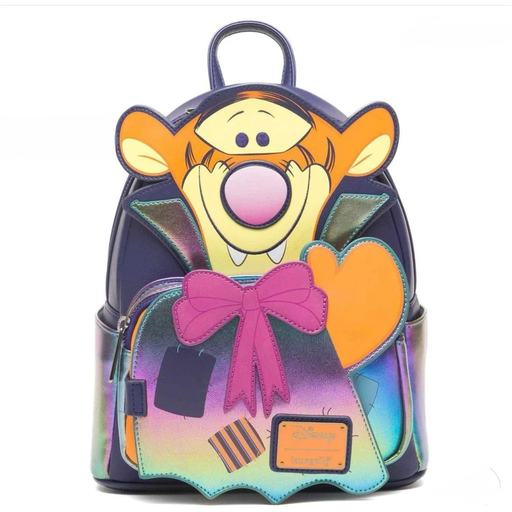 Loungefly Disney Winnie The Pooh Vampire Tigger Mini Backpack 👻🎃Halloween 🎃👻